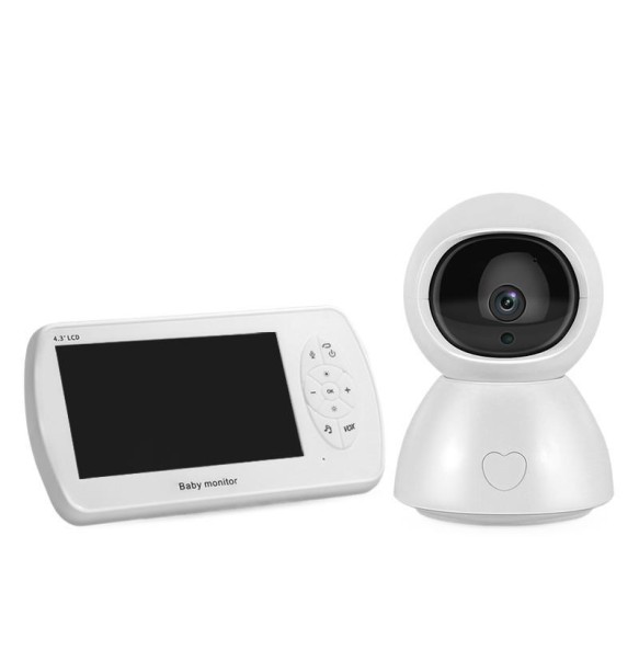 5.0 Inch Baby Monitor with Camera Wireless Video Nanny 1080P HD Security Night Vision Temperature Sleep Camera