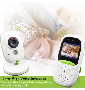 Wireless 2.0 inch Video Color Baby Monitor Security Camera Baby Nanny Intercom Night Vision Temperature Monitoring