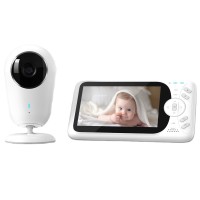 4.3 inch Wireless Video Baby Monitor Sitter portable Baby Nanny Security Camera IR LED Night Vision intercom
