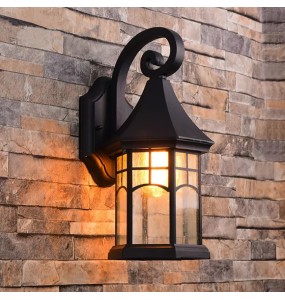 E27 Bulb Vintage Wall Lamp Outdoor Lighting LED Street Garden Villa Porch Lights Waterproof For Patio Bronze Sconce Lighting