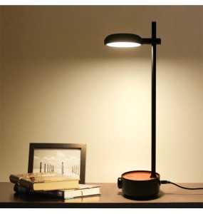led book light stepless dimmable eu us plug hotel home bedroom reading night lights rotating lamp head table lamps